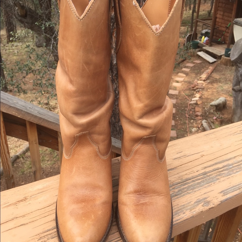 On Your Feet Leather Boots